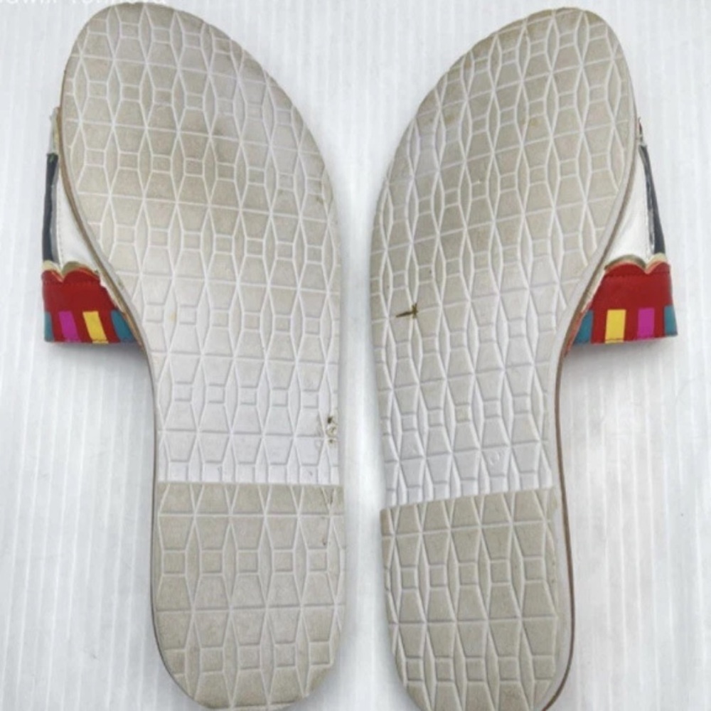 Kate Spade New York VIVA EL TACO TRUCK  Slides EUC size 8 RARE! - Picture 4 of 9